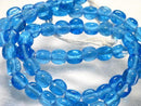 TOKO-BEADS AG614N-69 Glass bead (strand) 7.5mm AG614N-69 三角とんぼ玉（連） 7.5mm Asian bead & African bead  Handmade,Lampeork,bead,asia,india,ethnic,parts,accessory,beads とんぼ玉,ビーズ,トンボ玉,アジア,インド,エスニック,手作り,パーツ,アクセサリー