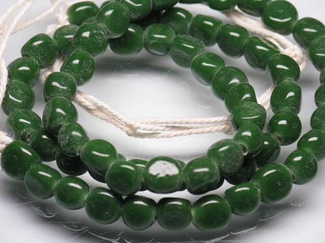 TOKO-BEADS AG614N-77 Glass bead (strand) 6.5~7mm AG614N-77 三角とんぼ玉（連） 6.5~7mm Asian bead & African bead  Handmade,Lampeork,bead,asia,india,ethnic,parts,accessory,beads とんぼ玉,ビーズ,トンボ玉,アジア,インド,エスニック,手作り,パーツ,アクセサリー