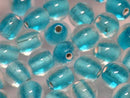 TOKO-BEADS AG615P-43 Glass bead (60pcs) 8mm AG615P-43 クリアカラービーズ（60個パック） 8mm Asian bead & African bead  Handmade,Lampeork,bead,asia,india,ethnic,parts,accessory,beads とんぼ玉,ビーズ,トンボ玉,アジア,インド,エスニック,手作り,パーツ,アクセサリー