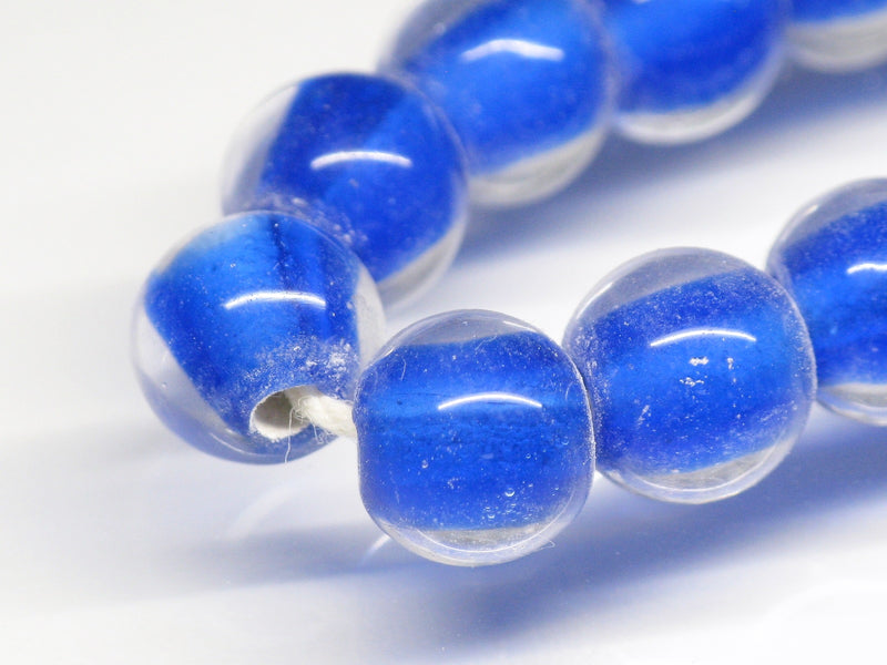 TOKO-BEADS AG615P-45 Glass bead (60pcs) 8mm AG615P-45 クリアカラービーズ（60個パック） 8mm Asian bead & African bead  Handmade,Lampeork,bead,asia,india,ethnic,parts,accessory,beads とんぼ玉,ビーズ,トンボ玉,アジア,インド,エスニック,手作り,パーツ,アクセサリー