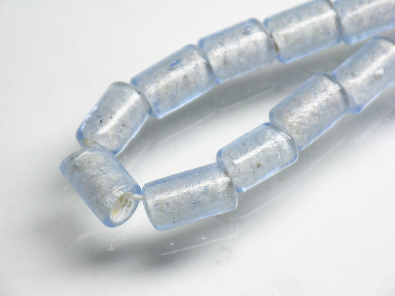 | TOKO-BEADS |AG616N-02 ガラスチューブビーズ（連） 5~5.5mmとんぼ玉,ビーズ,トンボ玉,アジア,インド,エスニック,手作り,パーツ,アクセサリー