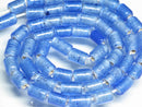 TOKO-BEADS AG616-10N Glass bead (strand) 5~5.5mm AG616-10N ガラスチューブビーズ（連） 5~5.5mm Asian bead & African bead  Handmade,Lampeork,bead,asia,india,ethnic,parts,accessory,beads とんぼ玉,ビーズ,トンボ玉,アジア,インド,エスニック,手作り,パーツ,アクセサリー