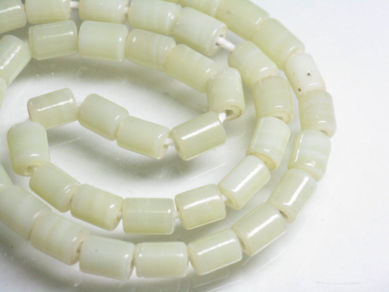 | TOKO-BEADS |AG616N-25 ガラスチューブビーズ（連） 5~6mmとんぼ玉,ビーズ,トンボ玉,アジア,インド,エスニック,手作り,パーツ,アクセサリー