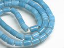 TOKO-BEADS AG616-28N Glass bead (strand) 5~6mm AG616-28N ガラスチューブビーズ（連） 5~6mm Asian bead & African bead  Handmade,Lampeork,bead,asia,india,ethnic,parts,accessory,beads とんぼ玉,ビーズ,トンボ玉,アジア,インド,エスニック,手作り,パーツ,アクセサリー