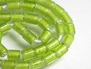 TOKO-BEADS AG616-31N Glass bead (strand) 5~6mm AG616-31N ガラスチューブビーズ（連） 5~6mm Asian bead & African bead  Handmade,Lampeork,bead,asia,india,ethnic,parts,accessory,beads とんぼ玉,ビーズ,トンボ玉,アジア,インド,エスニック,手作り,パーツ,アクセサリー