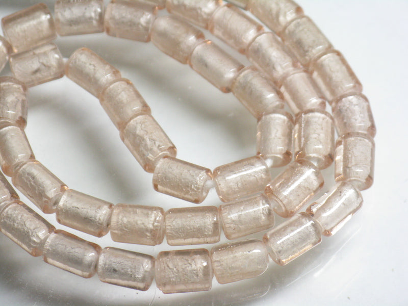 | TOKO-BEADS |AG616N-33 ガラスチューブビーズ（連） 5~6mmとんぼ玉,ビーズ,トンボ玉,アジア,インド,エスニック,手作り,パーツ,アクセサリー