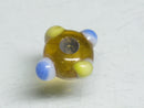 TOKO-BEADS AG844-24 Glass bead 9mm AG844-24 スタッドビーズ 9mm Asian bead & African bead  Handmade,Lampeork,bead,asia,india,ethnic,parts,accessory,beads とんぼ玉,ビーズ,トンボ玉,アジア,インド,エスニック,手作り,パーツ,アクセサリー