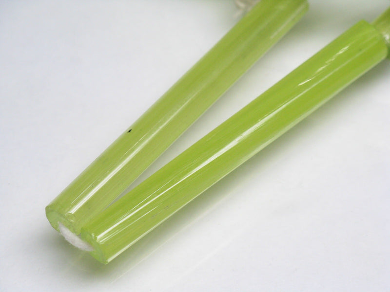 TOKO-BEADS AG852-34N Glass bamboo bead  (L) (strand) 5~6mm AG852-34N バンブービーズL（連） 5~6mm Asian bead & African bead  Handmade,Lampeork,bead,asia,india,ethnic,parts,accessory,beads とんぼ玉,ビーズ,トンボ玉,アジア,インド,エスニック,手作り,パーツ,アクセサリー