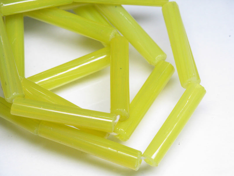 TOKO-BEADS AG852-36N Glass bamboo bead  (L) (strand) 6~7.5mm AG852-36N バンブービーズL（連） 6~7.5mm Asian bead & African bead  Handmade,Lampeork,bead,asia,india,ethnic,parts,accessory,beads とんぼ玉,ビーズ,トンボ玉,アジア,インド,エスニック,手作り,パーツ,アクセサリー