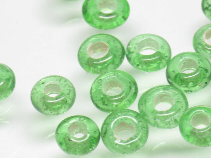 TOKO-BEADS AG855-04 Glass Seed bead 6.5mm AG855-04 リングシードビーズ 6.5mm Asian bead & African bead  Handmade,Lampeork,bead,asia,india,ethnic,parts,accessory,beads とんぼ玉,ビーズ,トンボ玉,アジア,インド,エスニック,手作り,パーツ,アクセサリー