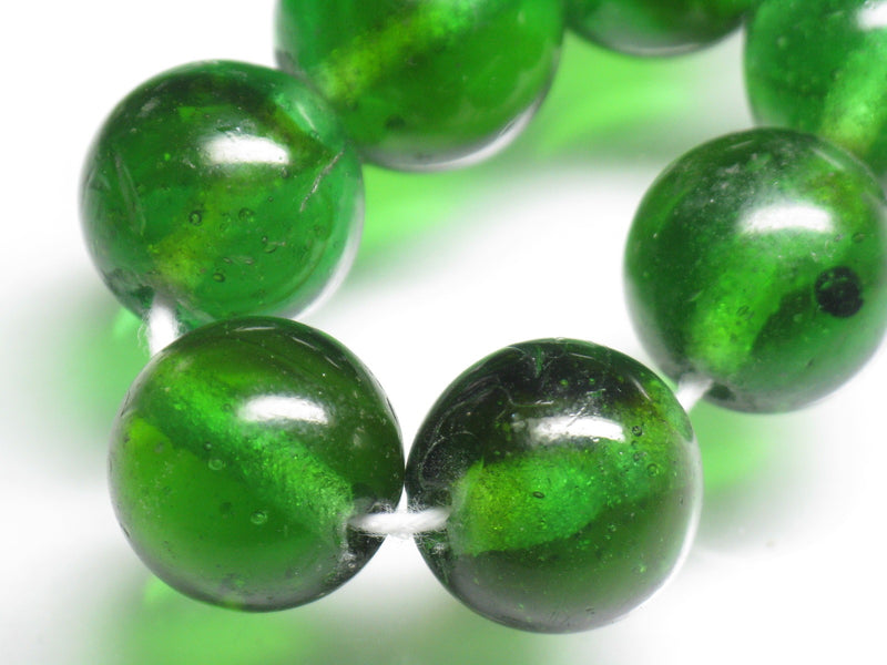 TOKO-BEADS AG893-01N Marble bead (strand) 15～16mm AG893-01N 単色びーだまビーズ（連） 15～16mm Asian bead & African bead  Handmade,Lampeork,bead,asia,india,ethnic,parts,accessory,beads とんぼ玉,ビーズ,トンボ玉,アジア,インド,エスニック,手作り,パーツ,アクセサリー