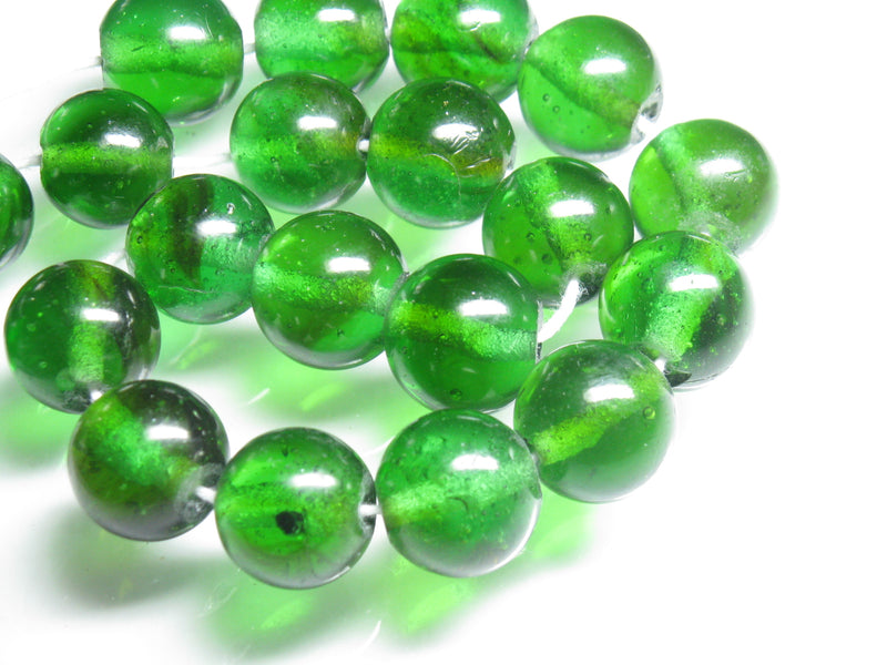 TOKO-BEADS AG893-01N Marble bead (strand) 15～16mm AG893-01N 単色びーだまビーズ（連） 15～16mm Asian bead & African bead  Handmade,Lampeork,bead,asia,india,ethnic,parts,accessory,beads とんぼ玉,ビーズ,トンボ玉,アジア,インド,エスニック,手作り,パーツ,アクセサリー