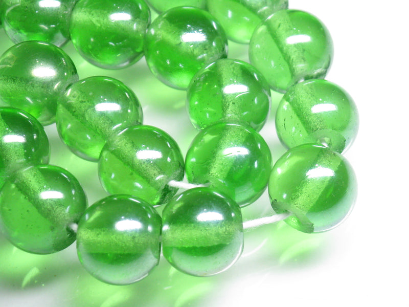 TOKO-BEADS AG893-02N Marble bead (strand) 16mm AG893-02N 単色びーだまビーズ（連） 16mm Asian bead & African bead  Handmade,Lampeork,bead,asia,india,ethnic,parts,accessory,beads とんぼ玉,ビーズ,トンボ玉,アジア,インド,エスニック,手作り,パーツ,アクセサリー