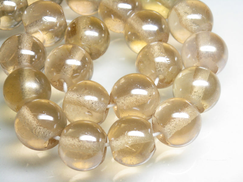 | TOKO-BEADS |AG893N-04 単色びーだまビーズ（連） 16mmとんぼ玉,ビーズ,トンボ玉,アジア,インド,エスニック,手作り,パーツ,アクセサリー