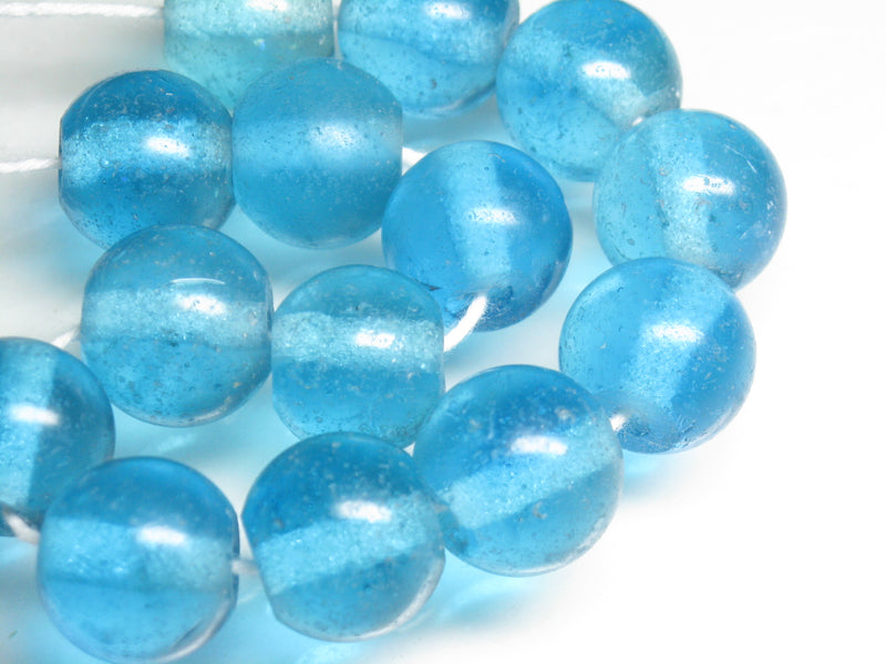 TOKO-BEADS AG893-05N Marble bead (strand) 17~18mm AG893-05N 単色びーだまビーズ（連） 17~18mm Asian bead & African bead  Handmade,Lampeork,bead,asia,india,ethnic,parts,accessory,beads とんぼ玉,ビーズ,トンボ玉,アジア,インド,エスニック,手作り,パーツ,アクセサリー