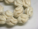 TOKO-BEADS AG896-01N Glass bead (strand) 18~19mm AG896-01N ガラスクリースビーズ(連) 18~19mm Asian bead & African bead  Handmade,Lampeork,bead,asia,india,ethnic,parts,accessory,beads とんぼ玉,ビーズ,トンボ玉,アジア,インド,エスニック,手作り,パーツ,アクセサリー