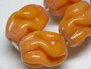 TOKO-BEADS AG896-12N Glass bead (strand) 17~18mm AG896-12N ガラスクリースビーズ(連) 17~18mm Asian bead & African bead  Handmade,Lampeork,bead,asia,india,ethnic,parts,accessory,beads とんぼ玉,ビーズ,トンボ玉,アジア,インド,エスニック,手作り,パーツ,アクセサリー