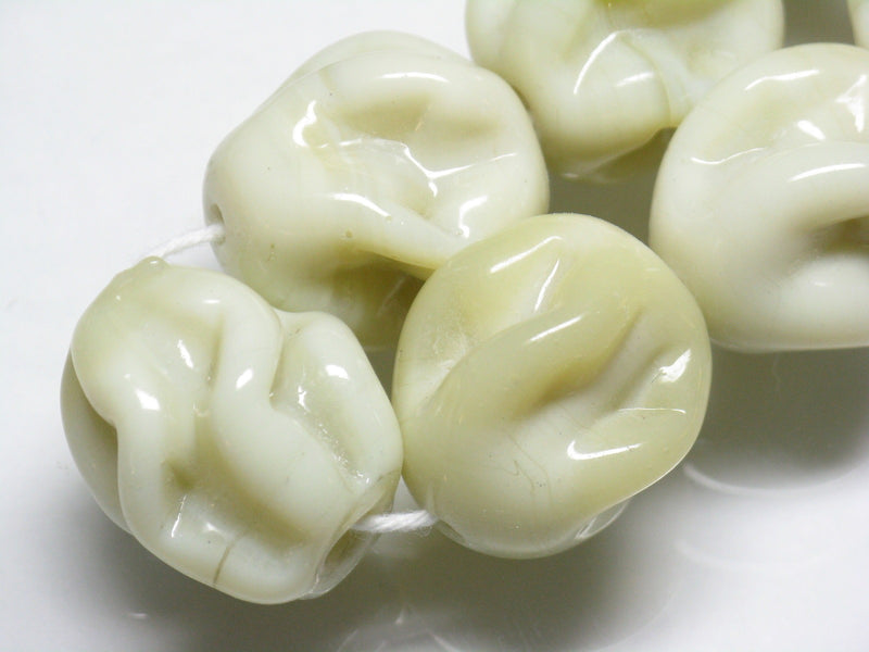 TOKO-BEADS AG896N-01 Glass bead (strand) 20mm AG896N-01 ガラスクリースビーズ(連) 20mm Asian bead & African bead  Handmade,Lampeork,bead,asia,india,ethnic,parts,accessory,beads とんぼ玉,ビーズ,トンボ玉,アジア,インド,エスニック,手作り,パーツ,アクセサリー