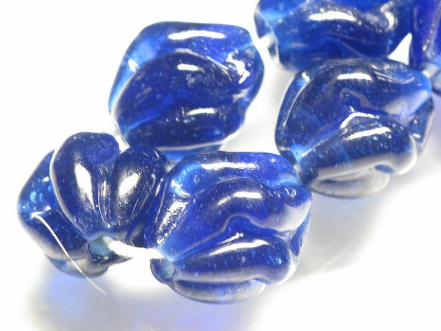 TOKO-BEADS AG896N-19 Glass bead (strand) 18~20mm AG896N-19 ガラスクリースビーズ(連) 18~20mm Asian bead & African bead  Handmade,Lampeork,bead,asia,india,ethnic,parts,accessory,beads とんぼ玉,ビーズ,トンボ玉,アジア,インド,エスニック,手作り,パーツ,アクセサリー