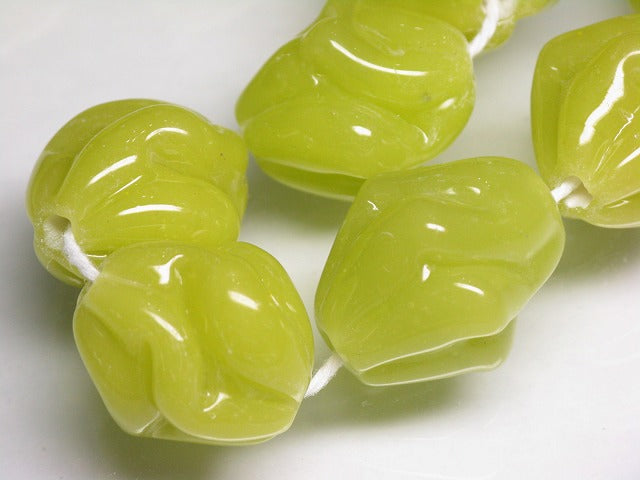 TOKO-BEADS AG896N-20 Glass bead (strand) 18~20mm AG896N-20 ガラスクリースビーズ(連) 18~20mm Asian bead & African bead  Handmade,Lampeork,bead,asia,india,ethnic,parts,accessory,beads とんぼ玉,ビーズ,トンボ玉,アジア,インド,エスニック,手作り,パーツ,アクセサリー
