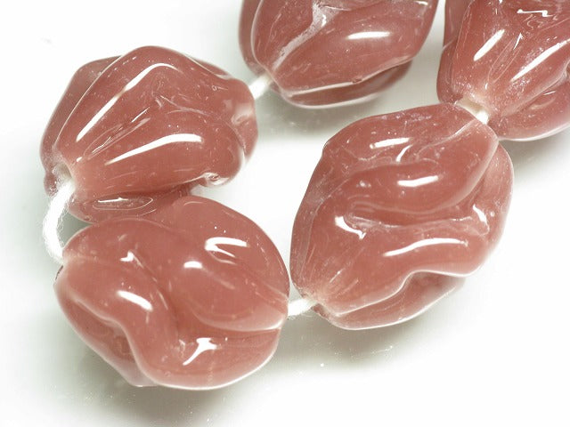 TOKO-BEADS AG896N-24 Glass bead (strand) 18~20mm AG896N-24 ガラスクリースビーズ(連) 18~20mm Asian bead & African bead  Handmade,Lampeork,bead,asia,india,ethnic,parts,accessory,beads とんぼ玉,ビーズ,トンボ玉,アジア,インド,エスニック,手作り,パーツ,アクセサリー