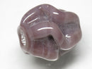 TOKO-BEADS AG896-07S Glass bead 20mm AG896-07S ガラスクリースビーズ 20mm Asian bead & African bead  Handmade,Lampeork,bead,asia,india,ethnic,parts,accessory,beads とんぼ玉,ビーズ,トンボ玉,アジア,インド,エスニック,手作り,パーツ,アクセサリー