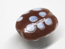 TOKO-BEADS | TOKO-BEADS |AG903-09 オーバルビーズ 17~18.5mm | TOKO-BEADS |AG903-09 Glass bead 17~18.5mm Asian bead & African bead  Handmade,Lampeork,bead,asia,india,ethnic,parts,accessory,beads とんぼ玉,ビーズ,トンボ玉,アジア,インド,エスニック,手作り,パーツ,アクセサリー