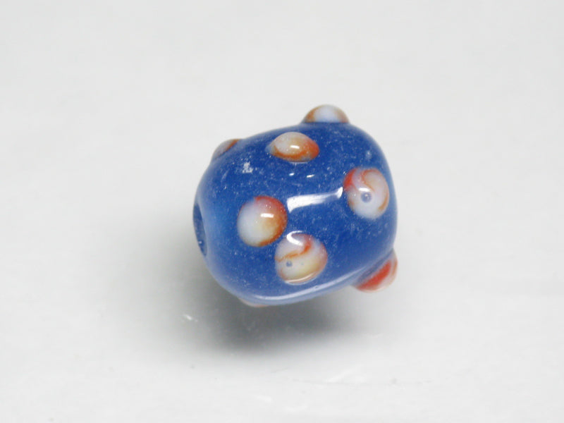 TOKO-BEADS AG904-23 Glass bead 9mm AG904-23 スタッドビーズ 9mm Asian bead & African bead  Handmade,Lampeork,bead,asia,india,ethnic,parts,accessory,beads とんぼ玉,ビーズ,トンボ玉,アジア,インド,エスニック,手作り,パーツ,アクセサリー