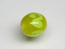 TOKO-BEADS AG904-56 Glass bead 11mm AG904-56 リボン模様のとんぼ玉 11mm Asian bead & African bead  Handmade,Lampeork,bead,asia,india,ethnic,parts,accessory,beads とんぼ玉,ビーズ,トンボ玉,アジア,インド,エスニック,手作り,パーツ,アクセサリー