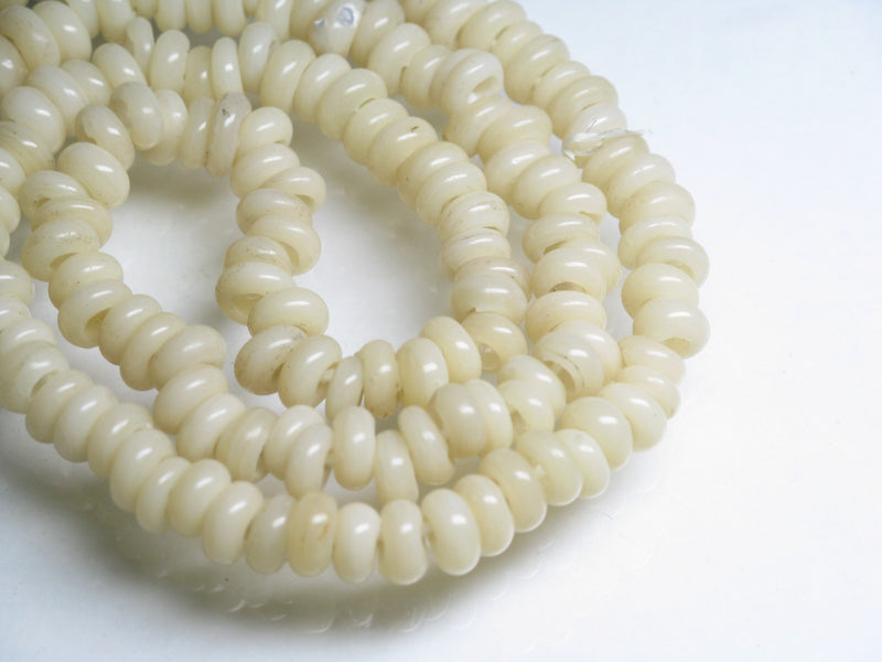 TOKO-BEADS AG906-05N Glass Seed bead (strand) 6.5~7mm AG906-05N リングシードビーズ（連） 6.5~7mm Asian bead & African bead  Handmade,Lampeork,bead,asia,india,ethnic,parts,accessory,beads とんぼ玉,ビーズ,トンボ玉,アジア,インド,エスニック,手作り,パーツ,アクセサリー