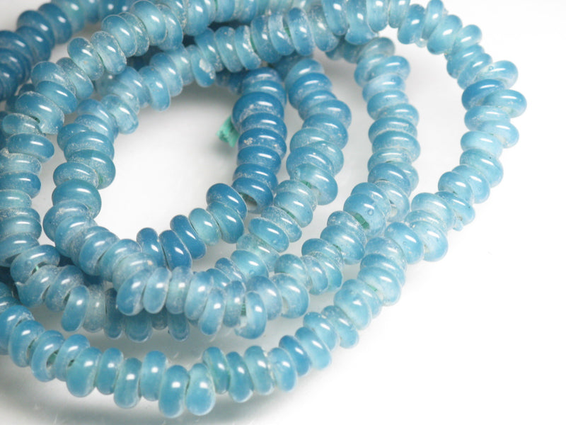 TOKO-BEADS AG906-07N Glass Seed bead (strand) 5.5~6.5mm AG906-07N リングシードビーズ（連） 5.5~6.5mm Asian bead & African bead  Handmade,Lampeork,bead,asia,india,ethnic,parts,accessory,beads とんぼ玉,ビーズ,トンボ玉,アジア,インド,エスニック,手作り,パーツ,アクセサリー