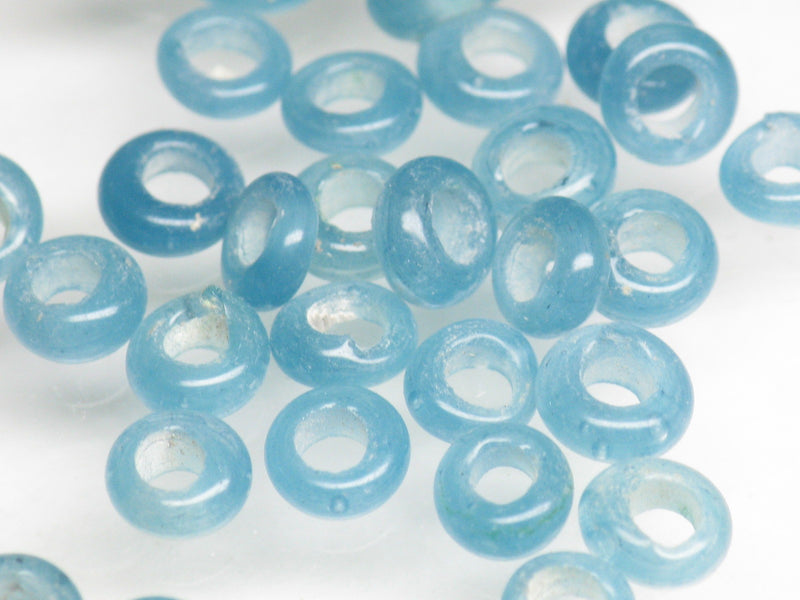 TOKO-BEADS AG906-07S Glass Seed bead 5.5~6.5mm AG906-07S リングシードビーズ 5.5~6.5mm Asian bead & African bead  Handmade,Lampeork,bead,asia,india,ethnic,parts,accessory,beads とんぼ玉,ビーズ,トンボ玉,アジア,インド,エスニック,手作り,パーツ,アクセサリー
