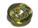 TOKO-BEADS | TOKO-BEADS |AG913-01 シルバーフォイルビーズ 21mm | TOKO-BEADS |AG913-01 Glass bead 21mm Asian bead & African bead  Handmade,Lampeork,bead,asia,india,ethnic,parts,accessory,beads とんぼ玉,ビーズ,トンボ玉,アジア,インド,エスニック,手作り,パーツ,アクセサリー
