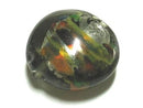 TOKO-BEADS | TOKO-BEADS |AG913-02 シルバーフォイルビーズ 21mm | TOKO-BEADS |AG913-02 Glass bead 21mm Asian bead & African bead  Handmade,Lampeork,bead,asia,india,ethnic,parts,accessory,beads とんぼ玉,ビーズ,トンボ玉,アジア,インド,エスニック,手作り,パーツ,アクセサリー