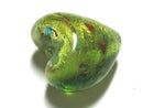 TOKO-BEADS | TOKO-BEADS |AG913-07 シルバーフォイルビーズ 20mm | TOKO-BEADS |AG913-07 Glass bead 20mm Asian bead & African bead  Handmade,Lampeork,bead,asia,india,ethnic,parts,accessory,beads とんぼ玉,ビーズ,トンボ玉,アジア,インド,エスニック,手作り,パーツ,アクセサリー