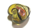 TOKO-BEADS | TOKO-BEADS |AG913-19 シルバーフォイルビーズ 20mm | TOKO-BEADS |AG913-19 Glass bead 20mm Asian bead & African bead  Handmade,Lampeork,bead,asia,india,ethnic,parts,accessory,beads とんぼ玉,ビーズ,トンボ玉,アジア,インド,エスニック,手作り,パーツ,アクセサリー