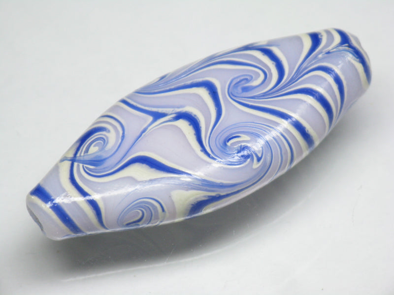 TOKO-BEADS AG914-01 Lip shaped glass bead 17~18mm AG914-01 リップ型ガラスビーズ 17~18mm Asian bead & African bead  Handmade,Lampeork,bead,asia,india,ethnic,parts,accessory,beads とんぼ玉,ビーズ,トンボ玉,アジア,インド,エスニック,手作り,パーツ,アクセサリー