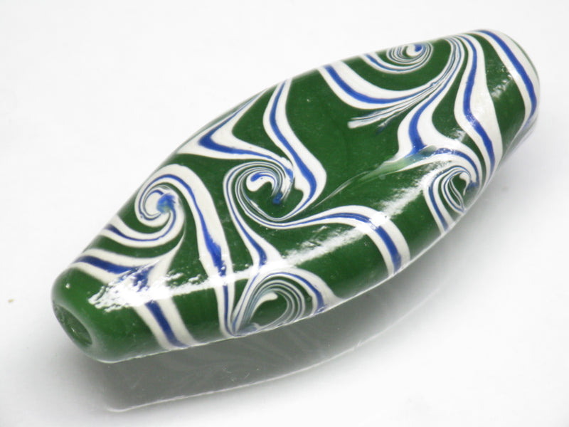 TOKO-BEADS AG914-05 Lip shaped glass bead 17~18mm AG914-05 リップ型ガラスビーズ 17~18mm Asian bead & African bead  Handmade,Lampeork,bead,asia,india,ethnic,parts,accessory,beads とんぼ玉,ビーズ,トンボ玉,アジア,インド,エスニック,手作り,パーツ,アクセサリー