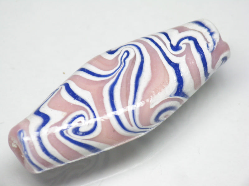 TOKO-BEADS AG914-12 Lip shaped glass bead 17~18mm AG914-12 リップ型ガラスビーズ 17~18mm Asian bead & African bead  Handmade,Lampeork,bead,asia,india,ethnic,parts,accessory,beads とんぼ玉,ビーズ,トンボ玉,アジア,インド,エスニック,手作り,パーツ,アクセサリー
