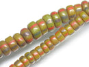 TOKO-BEADS AG915-08 Small  glass tube bead (strand) 4~7mm AG915-08 微小チューブ型とんぼ玉（連） 4~7mm Asian bead & African bead  Handmade,Lampeork,bead,asia,india,ethnic,parts,accessory,beads とんぼ玉,ビーズ,トンボ玉,アジア,インド,エスニック,手作り,パーツ,アクセサリー