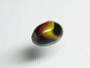TOKO-BEADS AG916-83 Arrow feather pattern glass bead 6.5mm AG916-83 矢羽文様とんぼ玉 6.5mm Asian bead & African bead  Handmade,Lampeork,bead,asia,india,ethnic,parts,accessory,beads とんぼ玉,ビーズ,トンボ玉,アジア,インド,エスニック,手作り,パーツ,アクセサリー