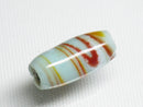 TOKO-BEADS AG917-95 Glass bead 8mm AG917-95 ストライプ柄とんぼ玉 8mm Asian bead & African bead  Handmade,Lampeork,bead,asia,india,ethnic,parts,accessory,beads とんぼ玉,ビーズ,トンボ玉,アジア,インド,エスニック,手作り,パーツ,アクセサリー