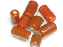 TOKO-BEADS AG920-26P Glass bead (8 pieces) 8~9.5mm AG920-26P 単色チューブビーズ(8個セット) 8~9.5mm Asian bead & African bead  Handmade,Lampeork,bead,asia,india,ethnic,parts,accessory,beads とんぼ玉,ビーズ,トンボ玉,アジア,インド,エスニック,手作り,パーツ,アクセサリー
