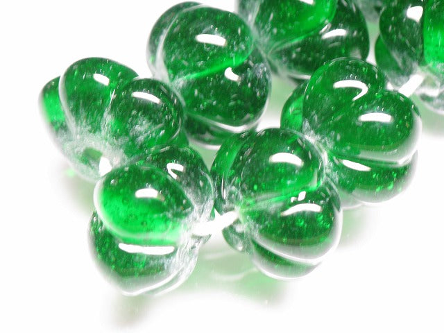 TOKO-BEADS AG925-06N Glass bead (strand) 18~20mm AG925-06N 花弁型ガラスビーズ（連） 18~20mm Asian bead & African bead  Handmade,Lampeork,bead,asia,india,ethnic,parts,accessory,beads とんぼ玉,ビーズ,トンボ玉,アジア,インド,エスニック,手作り,パーツ,アクセサリー