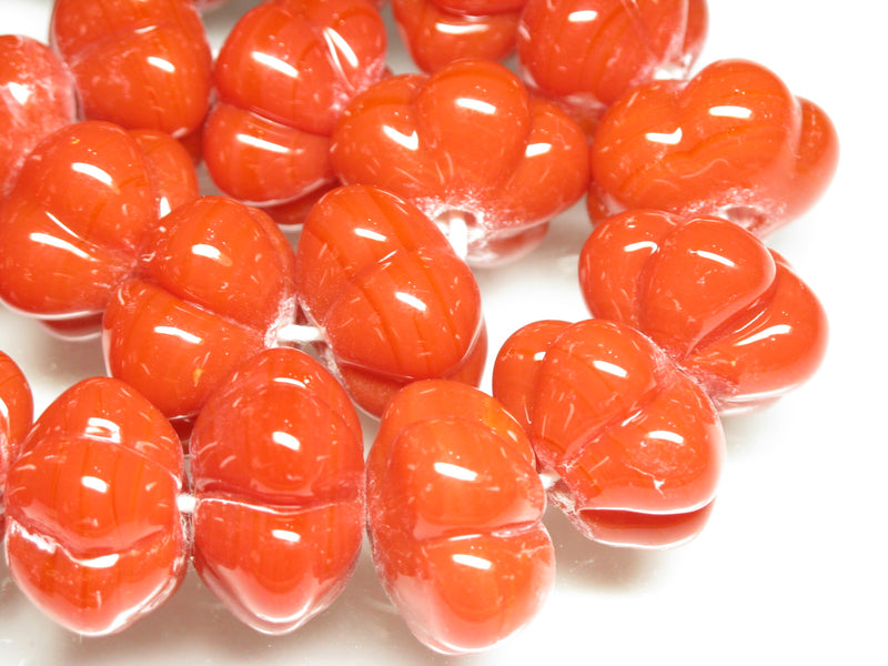 TOKO-BEADS AG925-08N Glass bead (strand) 18~20mm AG925-08N 花弁型ガラスビーズ（連） 18~20mm Asian bead & African bead  Handmade,Lampeork,bead,asia,india,ethnic,parts,accessory,beads とんぼ玉,ビーズ,トンボ玉,アジア,インド,エスニック,手作り,パーツ,アクセサリー