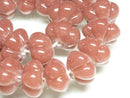 TOKO-BEADS AG925-09N Glass bead (strand) 18~20mm AG925-09N 花弁型ガラスビーズ（連） 18~20mm Asian bead & African bead  Handmade,Lampeork,bead,asia,india,ethnic,parts,accessory,beads とんぼ玉,ビーズ,トンボ玉,アジア,インド,エスニック,手作り,パーツ,アクセサリー