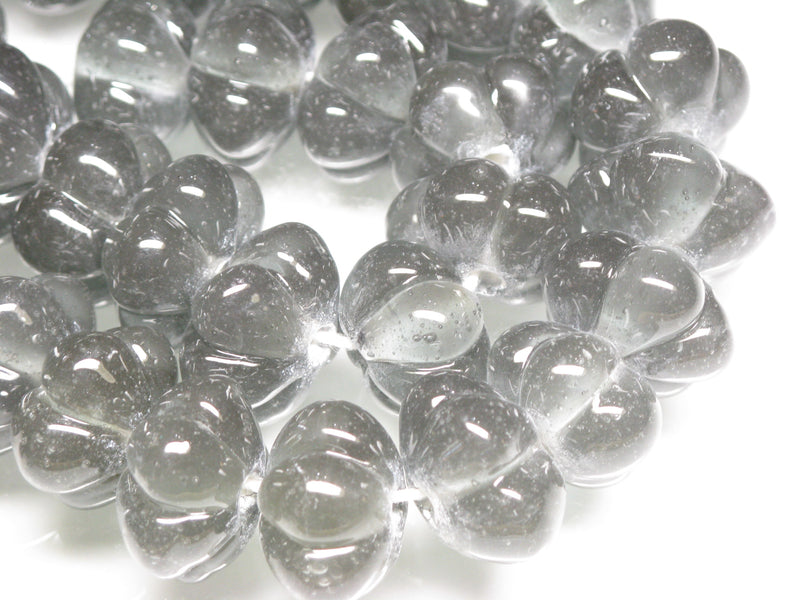 TOKO-BEADS AG925-10N Glass bead (strand) 18~20mm AG925-10N 花弁型ガラスビーズ（連） 18~20mm Asian bead & African bead  Handmade,Lampeork,bead,asia,india,ethnic,parts,accessory,beads とんぼ玉,ビーズ,トンボ玉,アジア,インド,エスニック,手作り,パーツ,アクセサリー