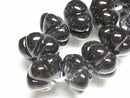 TOKO-BEADS AG925-11N Glass bead (strand) 18~20mm AG925-11N 花弁型ガラスビーズ（連） 18~20mm Asian bead & African bead  Handmade,Lampeork,bead,asia,india,ethnic,parts,accessory,beads とんぼ玉,ビーズ,トンボ玉,アジア,インド,エスニック,手作り,パーツ,アクセサリー