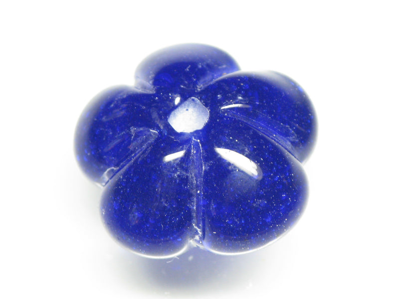 TOKO-BEADS AG925-07S Glass bead 18~20mm AG925-07S 花弁型ガラスビーズ 18~20mm Asian bead & African bead  Handmade,Lampeork,bead,asia,india,ethnic,parts,accessory,beads とんぼ玉,ビーズ,トンボ玉,アジア,インド,エスニック,手作り,パーツ,アクセサリー