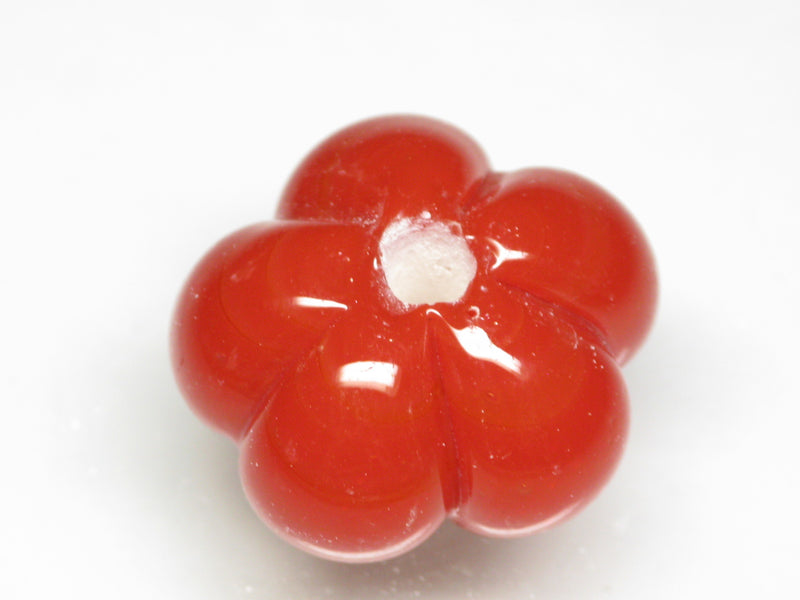 TOKO-BEADS AG925-08S Glass bead 18~20mm AG925-08S 花弁型ガラスビーズ 18~20mm Asian bead & African bead  Handmade,Lampeork,bead,asia,india,ethnic,parts,accessory,beads とんぼ玉,ビーズ,トンボ玉,アジア,インド,エスニック,手作り,パーツ,アクセサリー